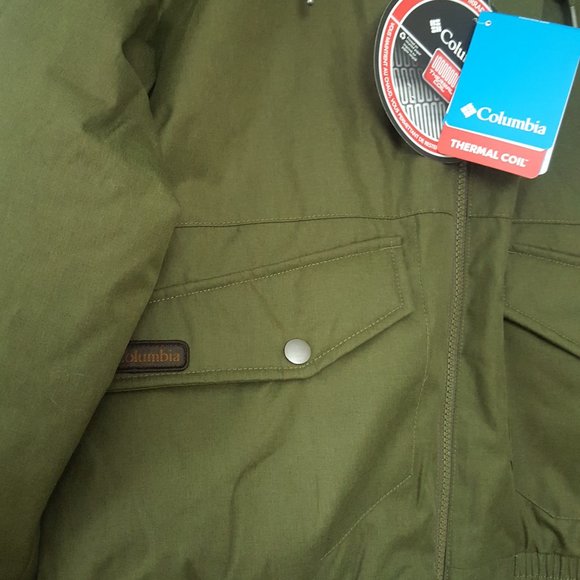 Columbia Fleece-Lined Beacon Brooke Bomber Jacket - Picture 5 of 8